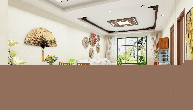 100㎡/兩室一廳一衛(wèi)/中式