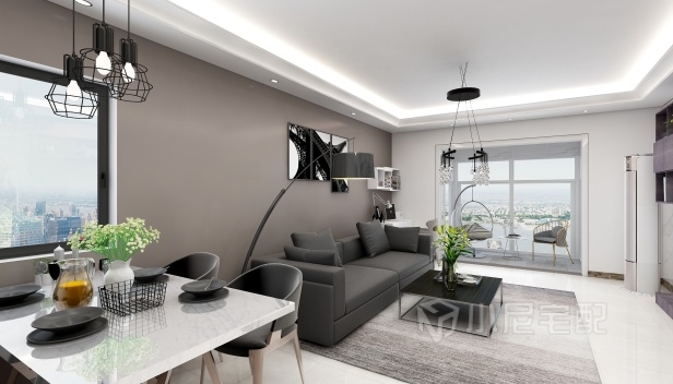 90㎡/兩室一廳一衛(wèi)/混搭 90㎡/兩室一廳一衛(wèi)/混搭