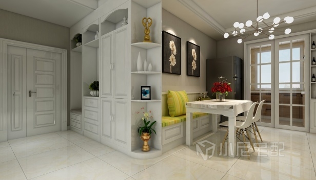 110㎡/三室兩廳一衛(wèi)/現(xiàn)代