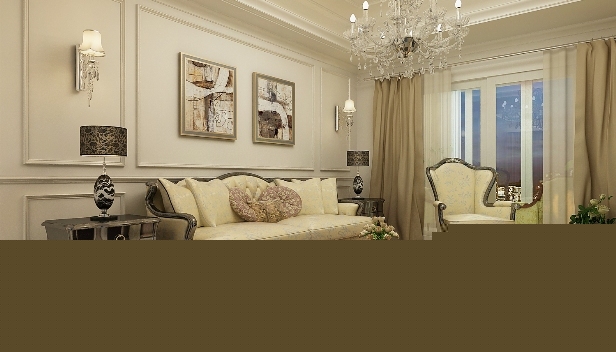 115㎡/三室兩廳兩衛(wèi)/新古典