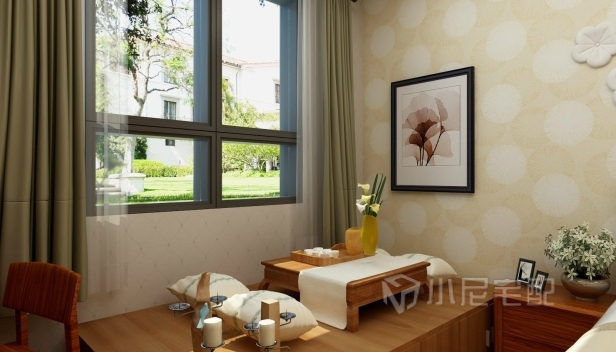 85㎡/兩室一廳一衛(wèi)/新古典