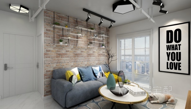 72㎡/兩室一廳一衛(wèi)/混搭 72㎡/兩室一廳一衛(wèi)/混搭