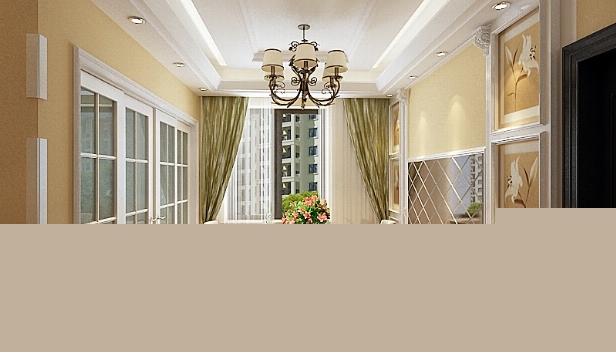 128㎡/三室兩廳兩衛(wèi)/歐式